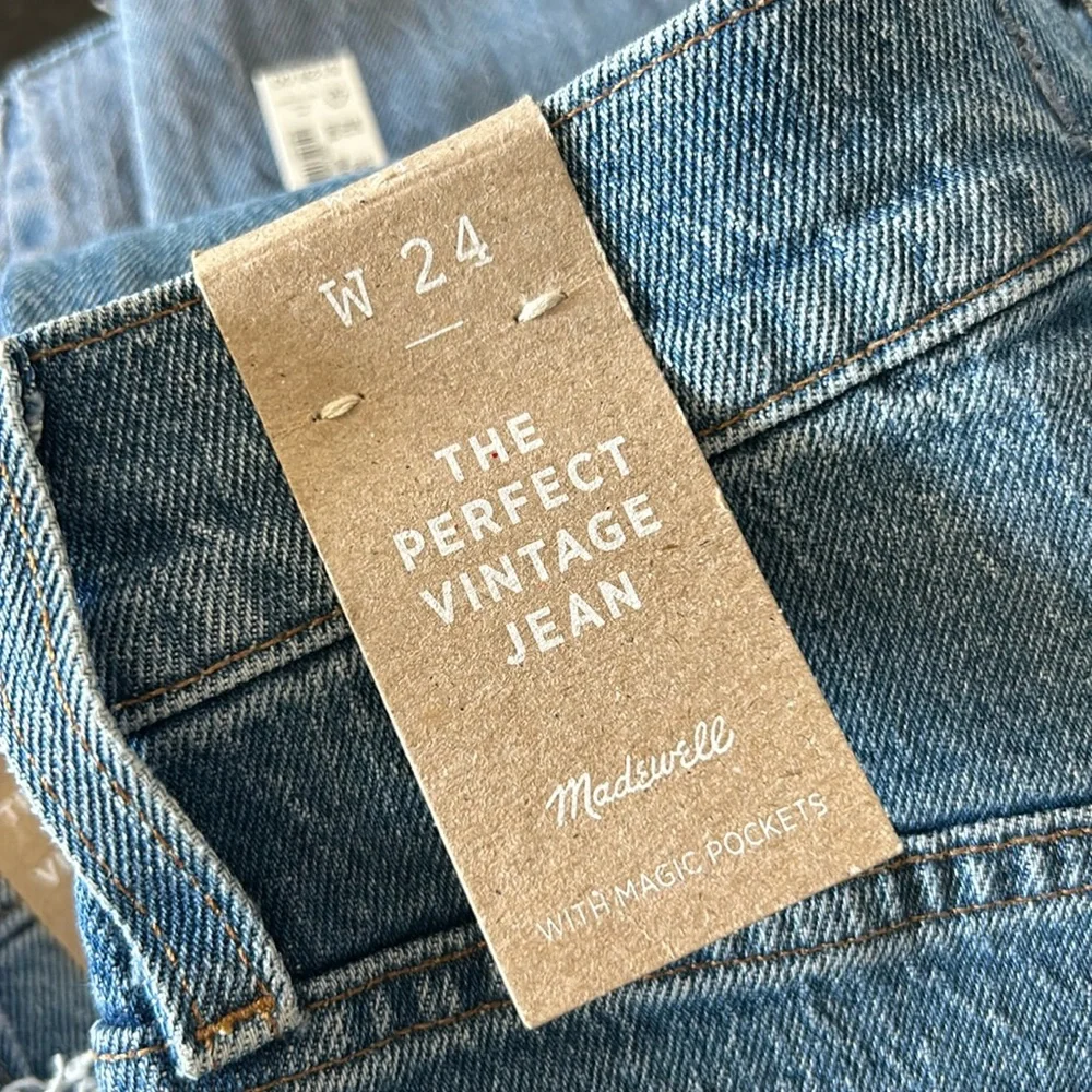 NWT Madewell The Perfect Vintage Jean in Ainsworth Wash - Picture 5 of 5